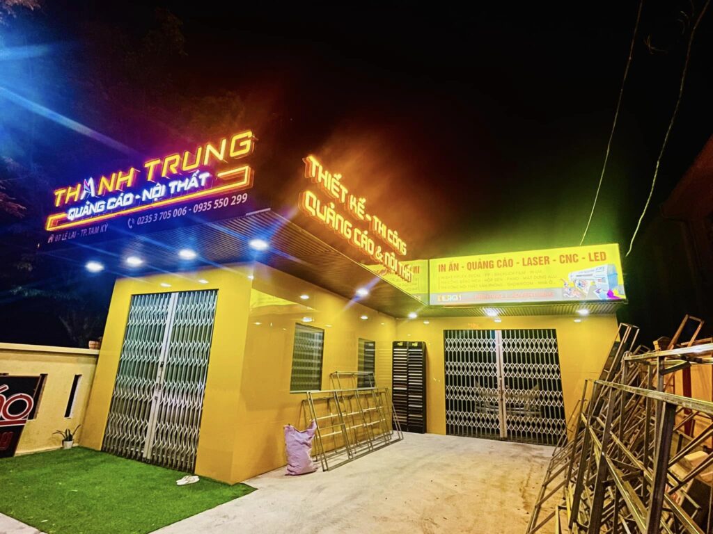 Trụ sở công ty quảng cáo mỹ thuật Thành Trung